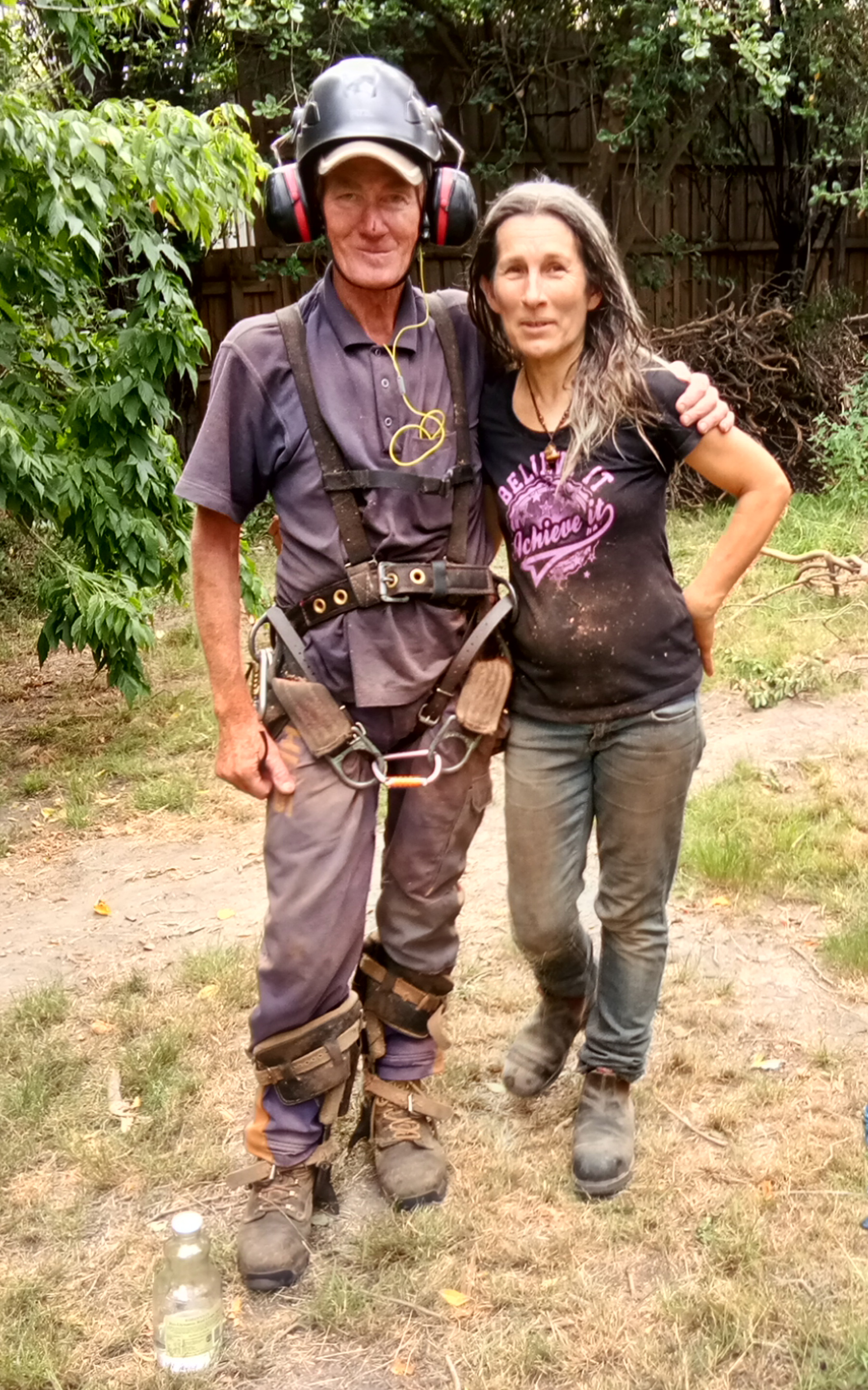 Happy Customers - Tree Service Completion